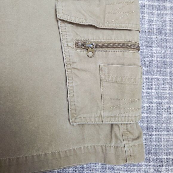 Columbia XCO Cargo Shorts Men’s XL Cotton 10" inseam Khaki/Beige - Picture 6 of 8